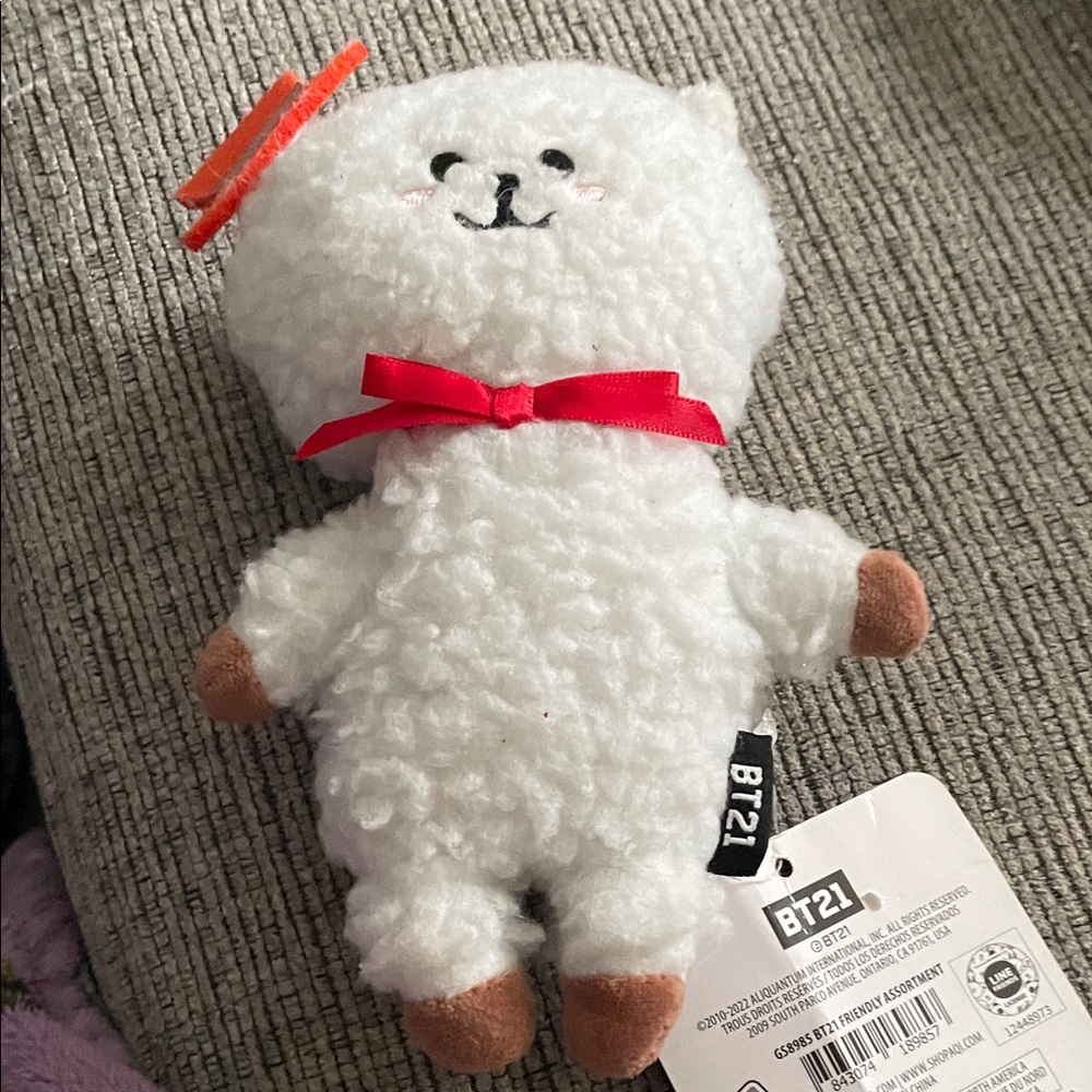 BT21 RJ the Alpaca White and Brown Plush Toy